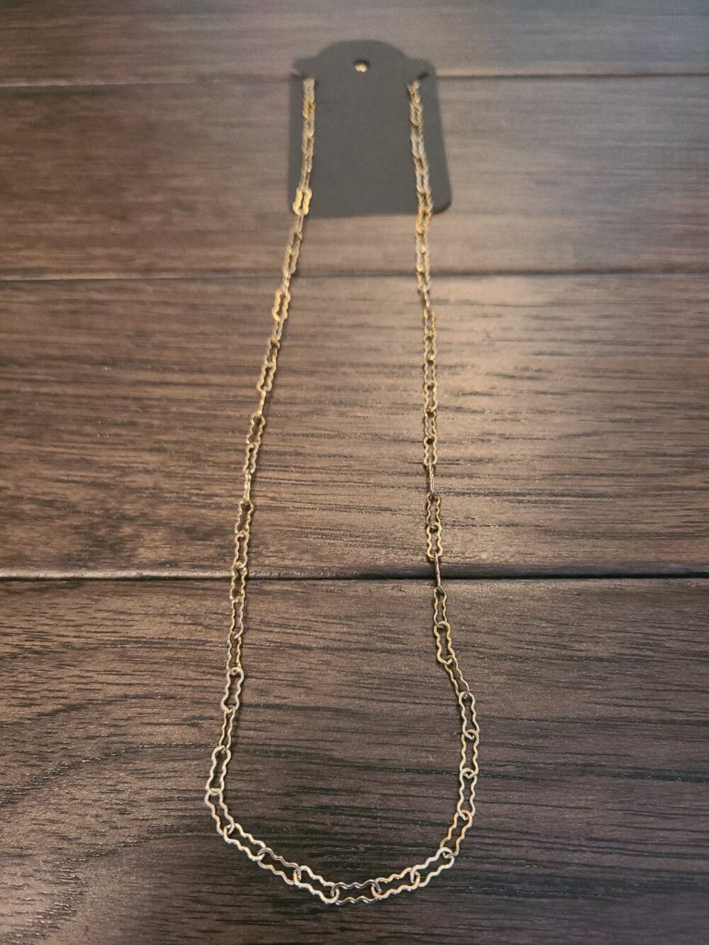 Vintage 1960s unique link chain necklace
